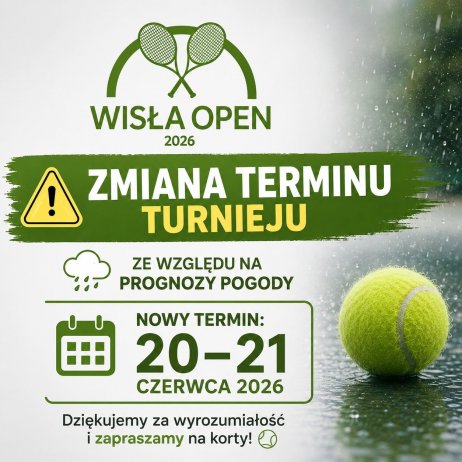 Informacja o zmianie terminu